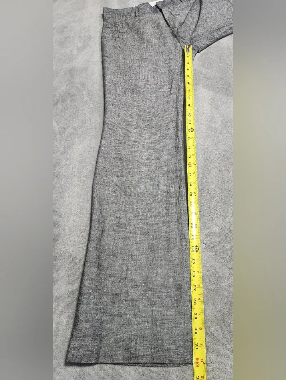 Banana Republic Martin Fit 718 Gray Linen Pants Size 2